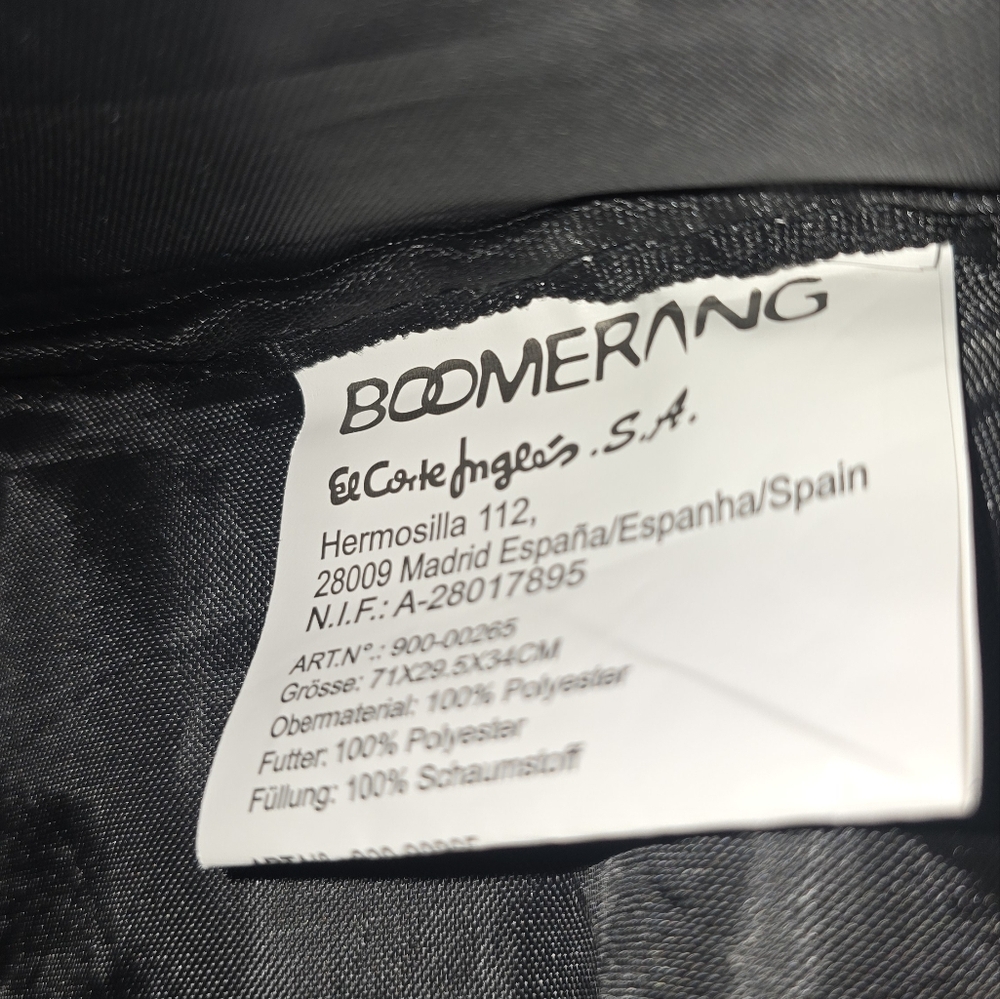 Large Black duffle bag NWOT - Picture 3 of 5